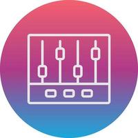 Control Panel Vector Icon