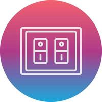 Light Switch Vector Icon