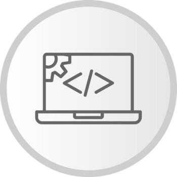 icono de vector de desarrollo web
