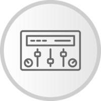 Control Panel Vector Icon