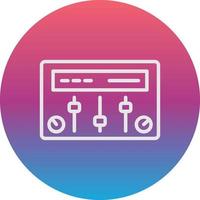 Control Panel Vector Icon