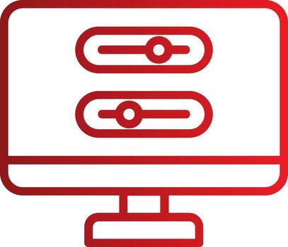 Toggle Button Vector Icon