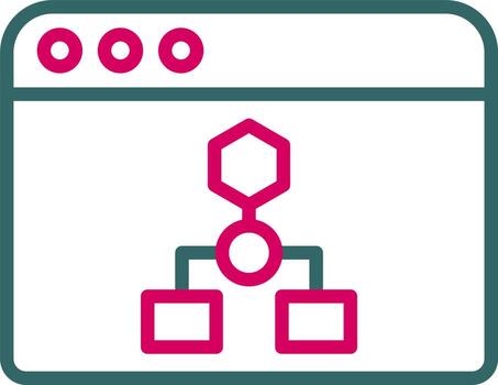 Algorithm Vector Icon