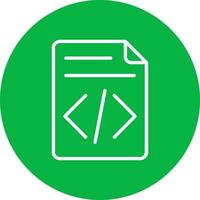 File Extention Vector Icon