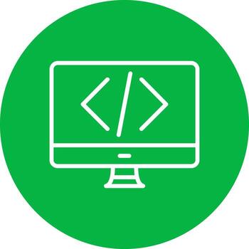 Coding Vector Icon