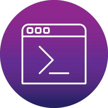 icono de vector de codificación