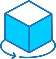 3d Cube Vector Icon