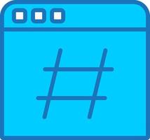 Hashtag Vector Icon