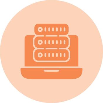 icono de vector de base de datos