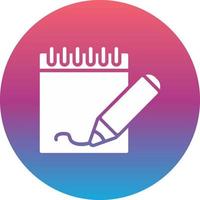 Sketchbook Vector Icon