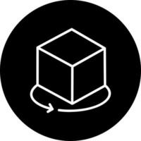 3d Cube Vector Icon