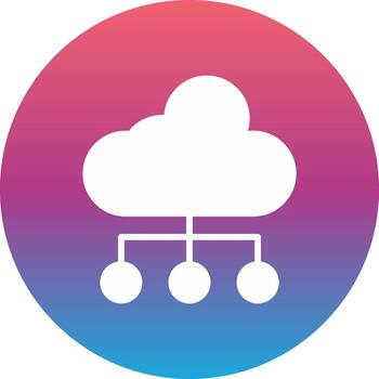 Cloud Coding Vector Icon