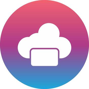 Cloud Computing Vector Icon