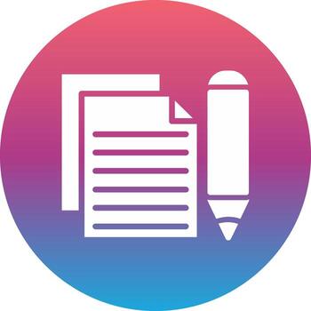 icono de vector de documentación