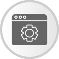 icono de vector de navegador web