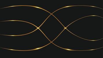 Luxury black and golden lines abstract background. Modern Luxury golden gradient geometric background vector