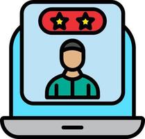 Customer Reviews Vector Icon Design
