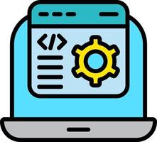 Web Optimization Vector Icon Design