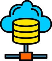 Database Vector Icon Design