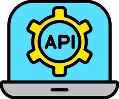 API Vector Icon Design