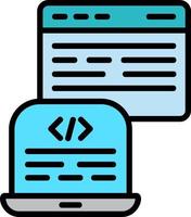 Backend Development Vector Icon Design