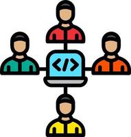 Code Deployment Vector Icon Design