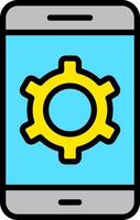 Application Setting Vector Icon Design
