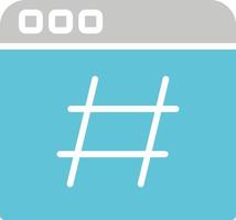 Hashtag Vector Icon