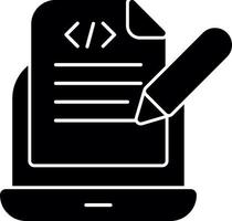 Programming Notes Vector Icon Design
