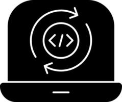 Programming Cycle Vector Icon Design