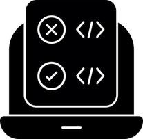 Code Correction Vector Icon Design