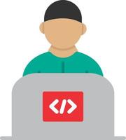 Senior Developer Vector Icon Design