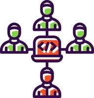 Code Deployment Vector Icon Design