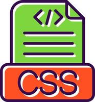 Css File Vector Icon Design