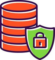 Data Security Vector Icon Design