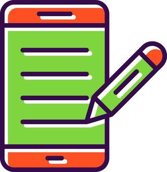 diseño de icono de vector de editor de texto