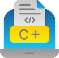 Coding Language Vector Icon Design