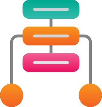 diseño de icono de vector de algoritmo