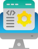 Software Developer Vector Icon Design