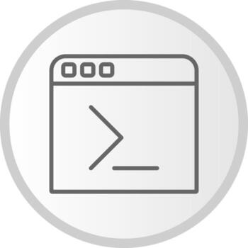 icono de vector de codificación