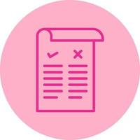 Pros And Cons Vector Icon