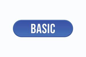 basic button vectors. sign label speech bubble basic vector