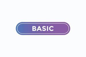 basic button vectors. sign label speech bubble basic vector