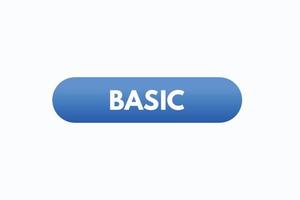 basic button vectors. sign label speech bubble basic vector