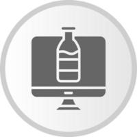 icono de vector de botella