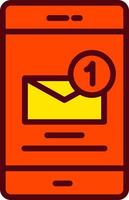 Incoming Message Vector Icon