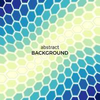 Abstract background with color hexagons elements. Vector illustration.