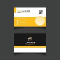 Modern Business Card Design Vector Template