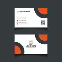 Modern Business Card Design Vector Template