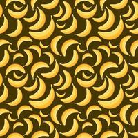 banana seamless pattern background vector, vector